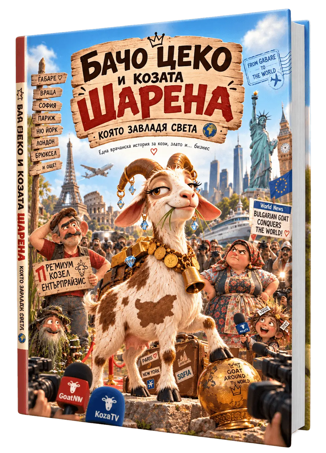 Бачо Цеко и Козата Шарена, Която Завладя Света